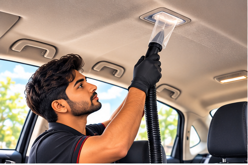 Roof-top Steam Extraction - Maa Mogal Service Station